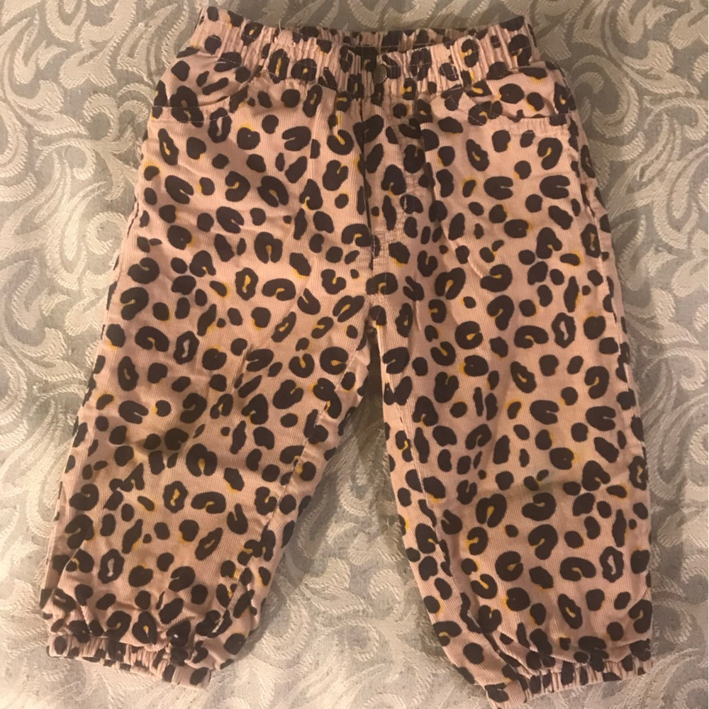 Stella McCartney Animal Print Corduroy Pants - 18M